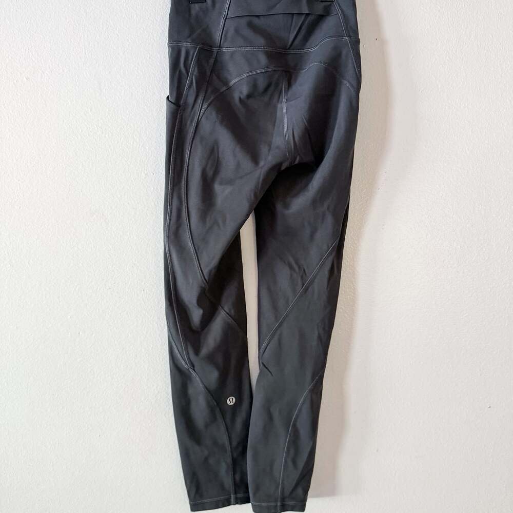 Lululemon Time to Sweat 25” Leggings Black Size 2 luxtreme, thick pockets